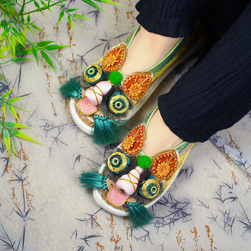 Laughing Tongue Tiger Shoes