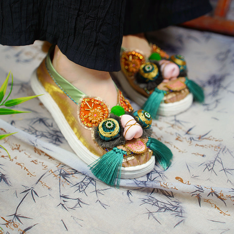 Laughing Tongue Tiger Shoes