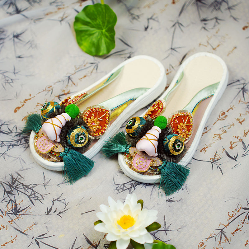 Laughing Tongue Tiger Shoes