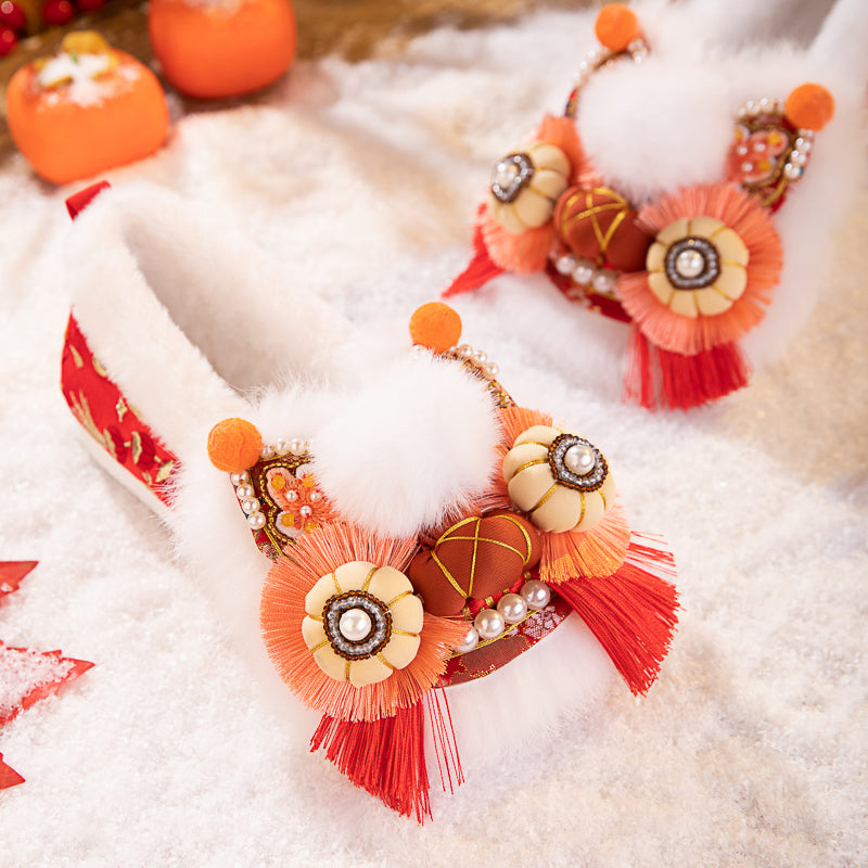 Lion awakening tiger shoes (cotton shoes)