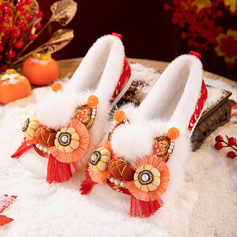 Lion awakening tiger shoes (cotton shoes)