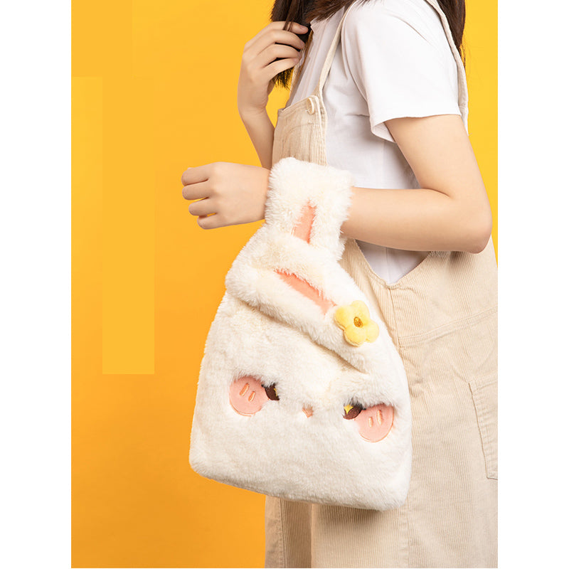 Little Jade Rabbit Plush Bag