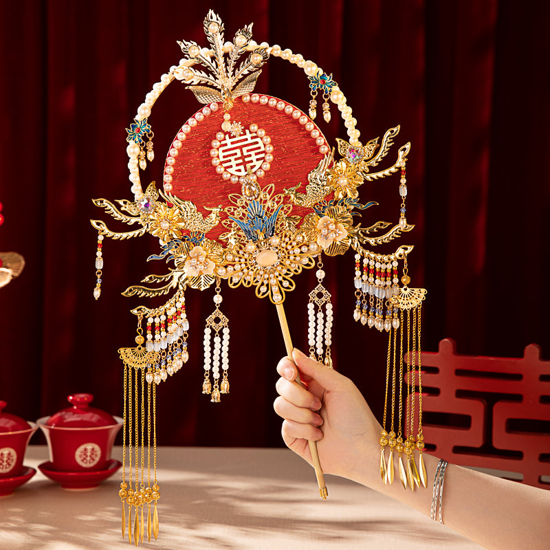 Man Chaohuan wedding fan