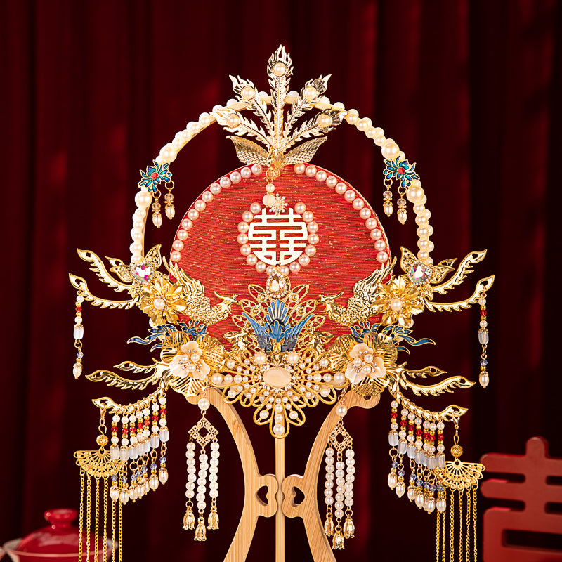 Man Chaohuan wedding fan