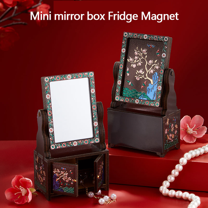 Mini mirror box Fridge Magnet