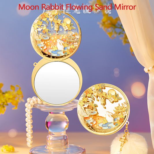 Moon Rabbit Flowing Sand Mirror