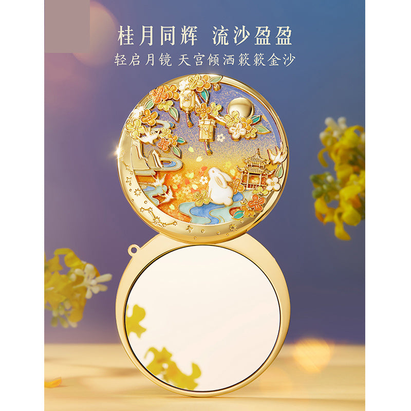 Moon Rabbit Flowing Sand Mirror