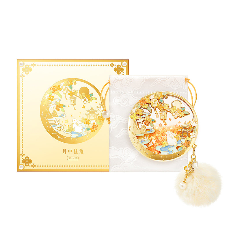 Moon Rabbit Flowing Sand Mirror