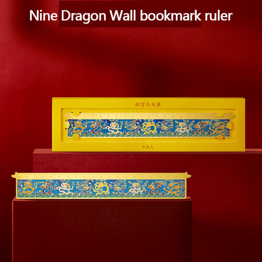 Nine Dragon Wall bookmark ruler