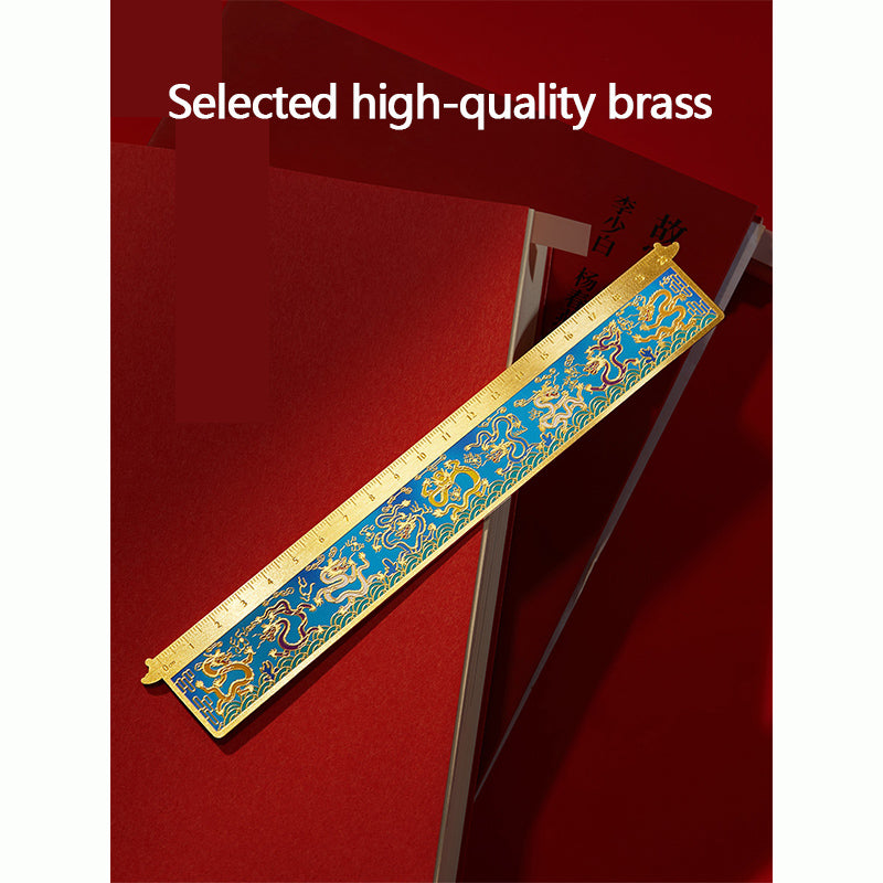 Nine Dragon Wall bookmark ruler