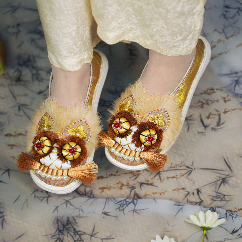 Noble Golden Tiger Shoes