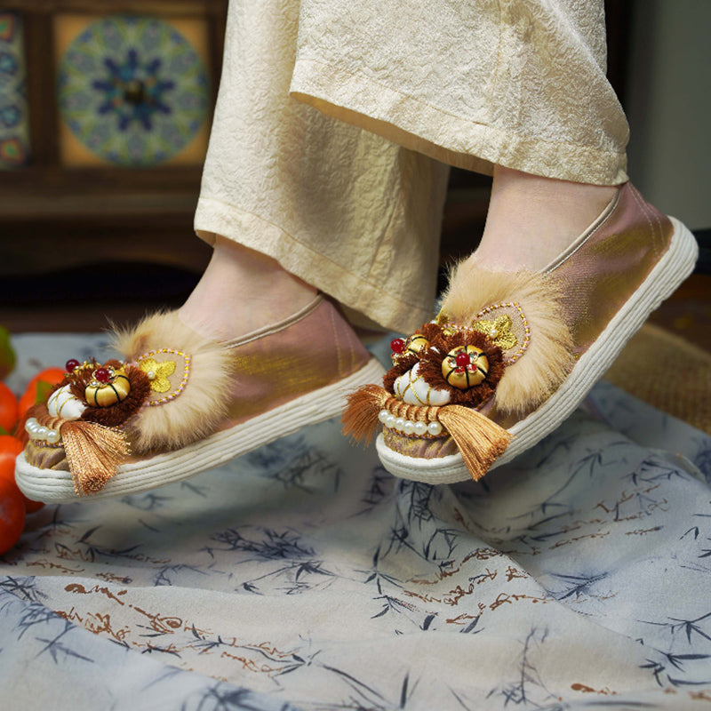 Noble Golden Tiger Shoes