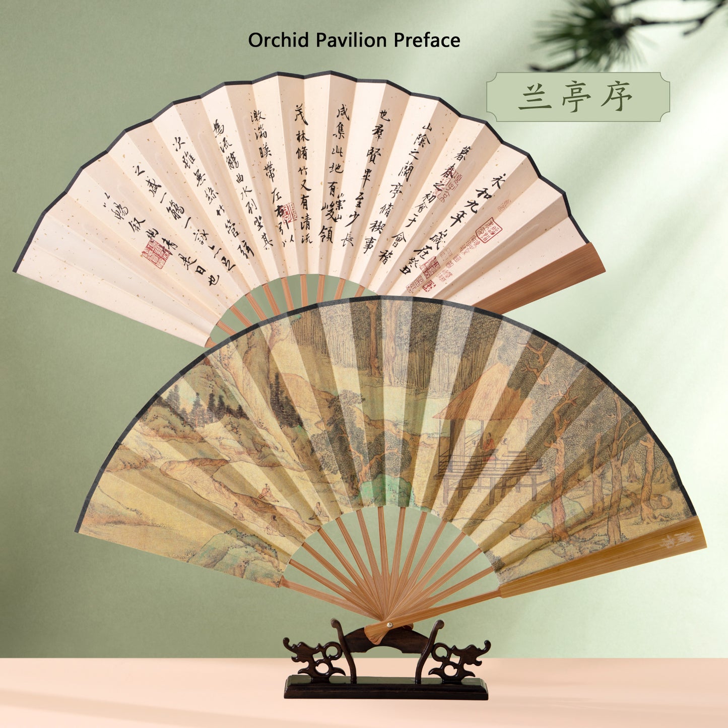 Creative folding fan