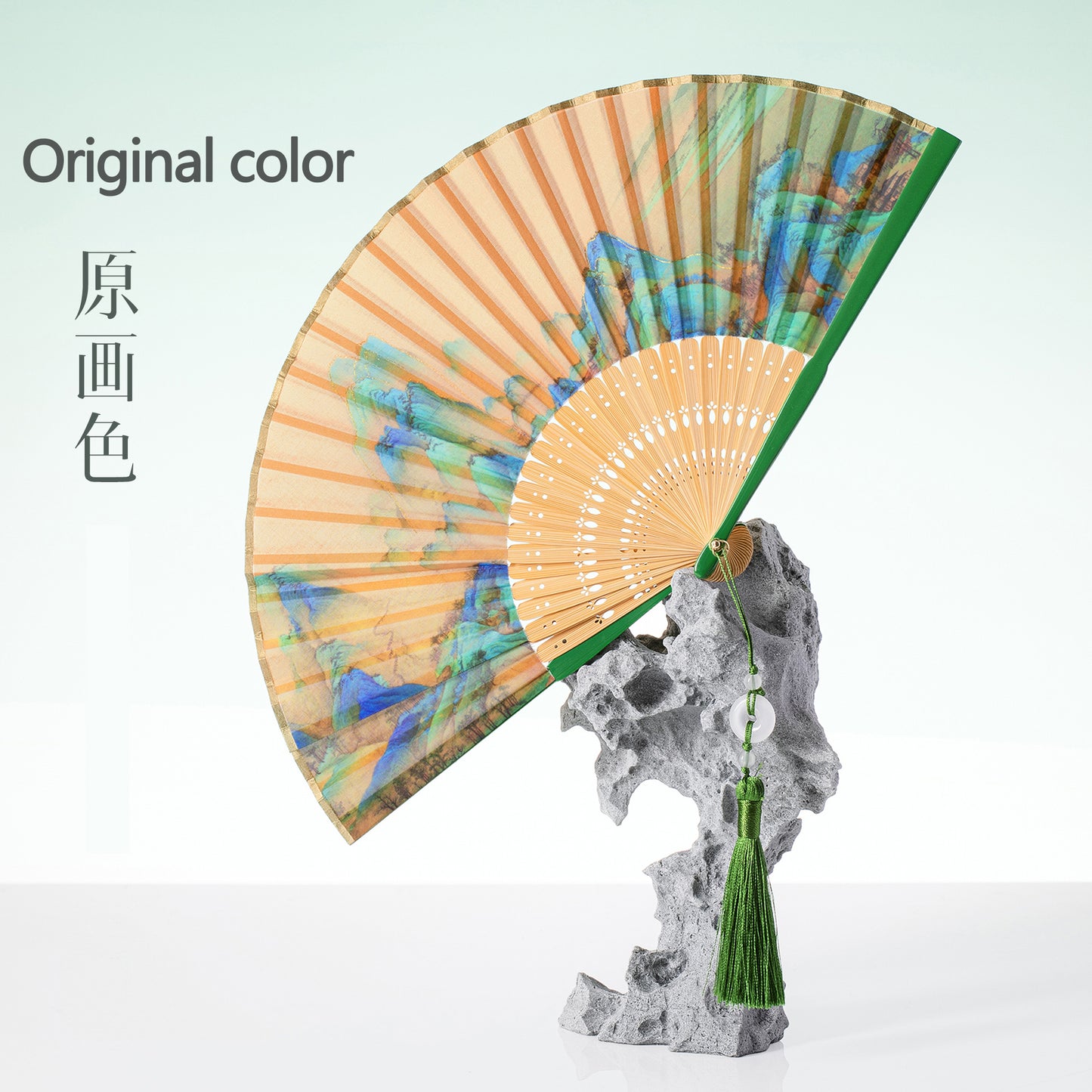 Ancient style folding fan