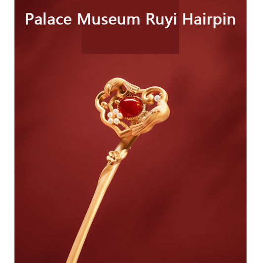 Palace Museum Ruyi Hairpin