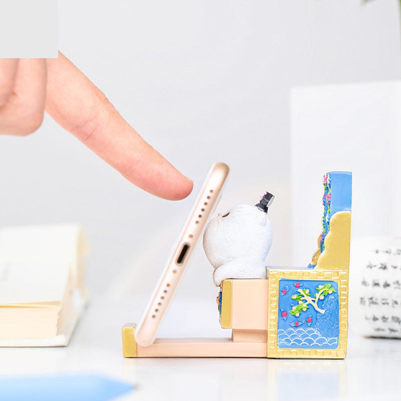 Palace Cat Mirror Phone Stand
