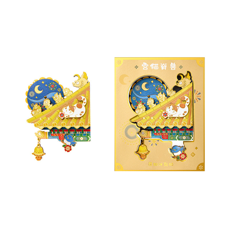 Palace cat Fridge Magnet