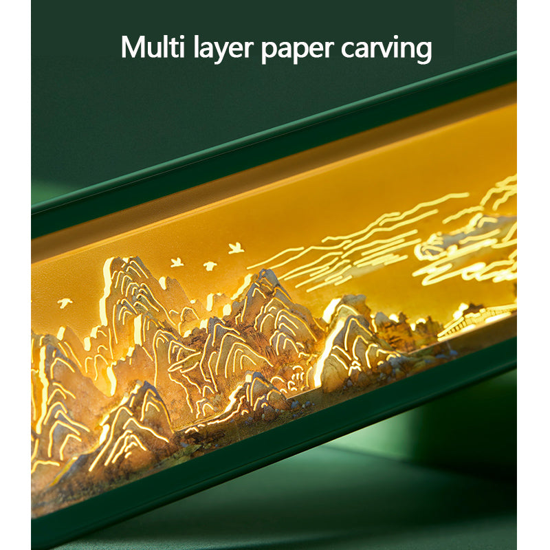 Paper carving Fridge Magnet