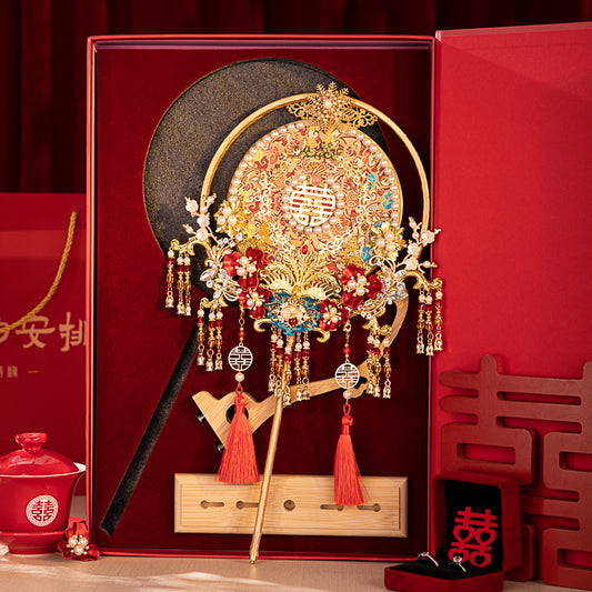 Perfect Marriage wedding fan