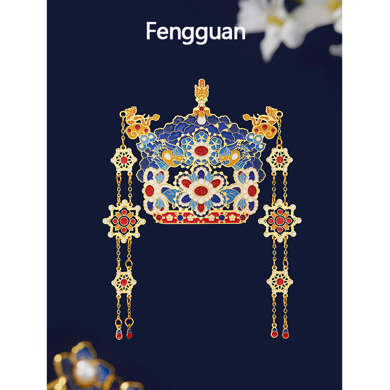 Phoenix Crown Metal Bookmark
