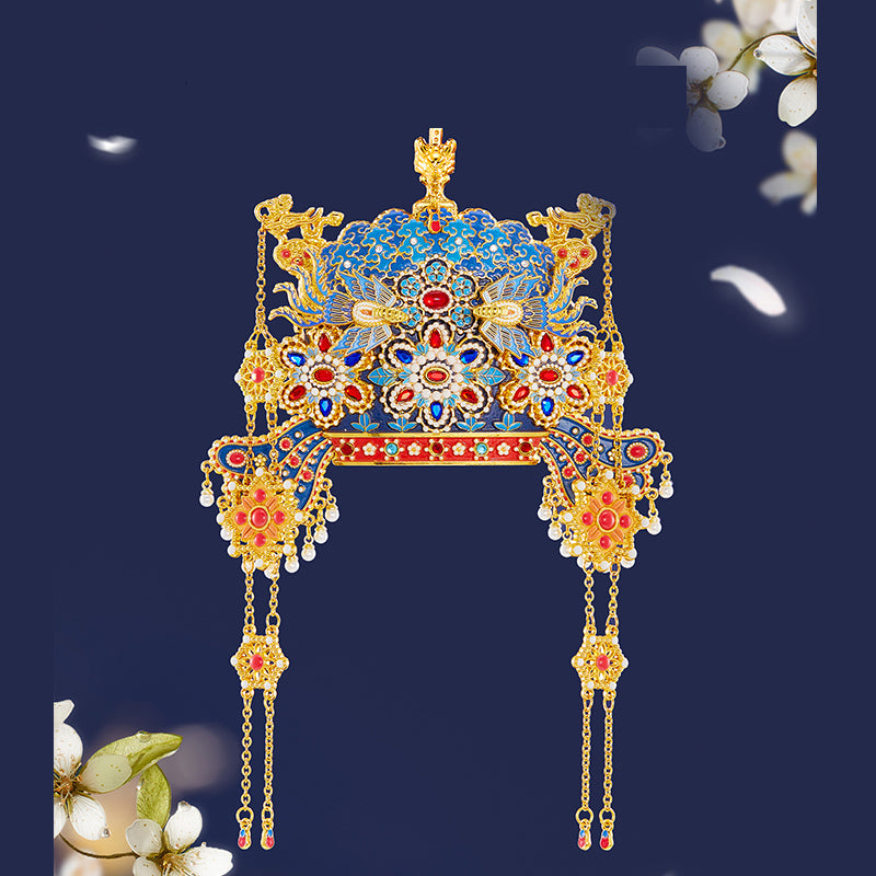 Phoenix Crown of the Empress Fridge Magnet