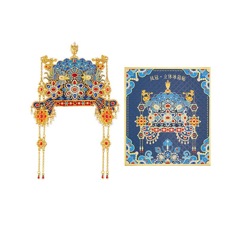 Phoenix Crown of the Empress Fridge Magnet