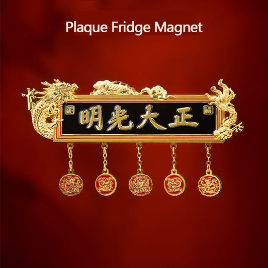 Plaque Fridge Magnet