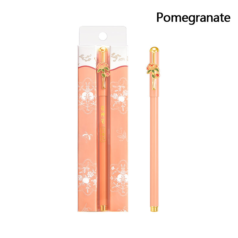 Twelve Flower God Neutral Pen
