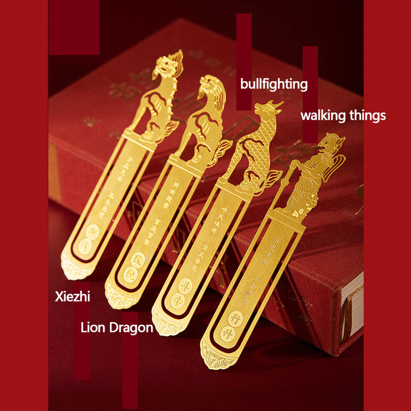 Roof figures Metal Bookmark