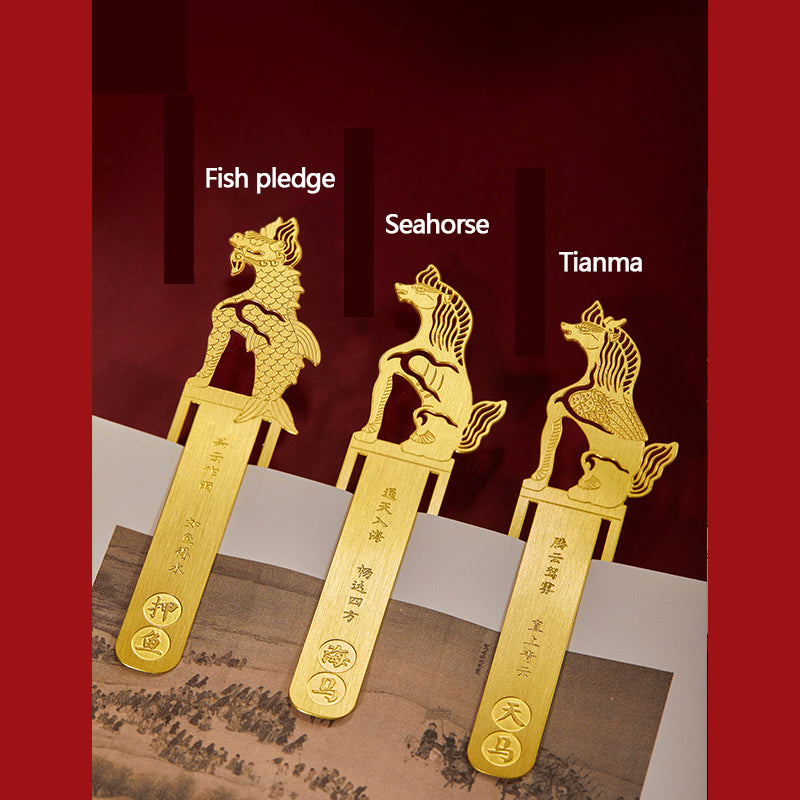 Roof figures Metal Bookmark