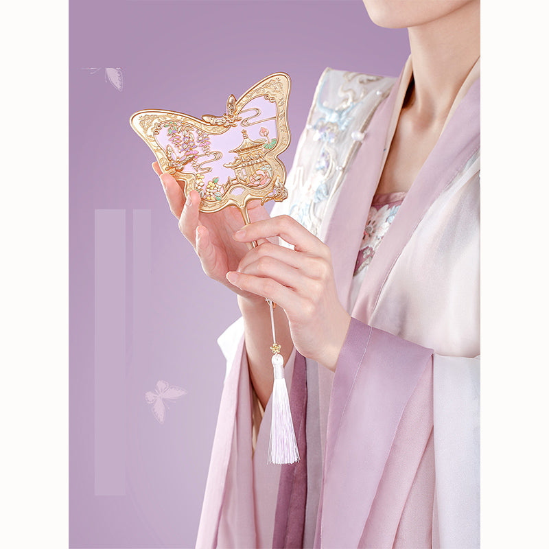 Royal Garden Handle Mirror