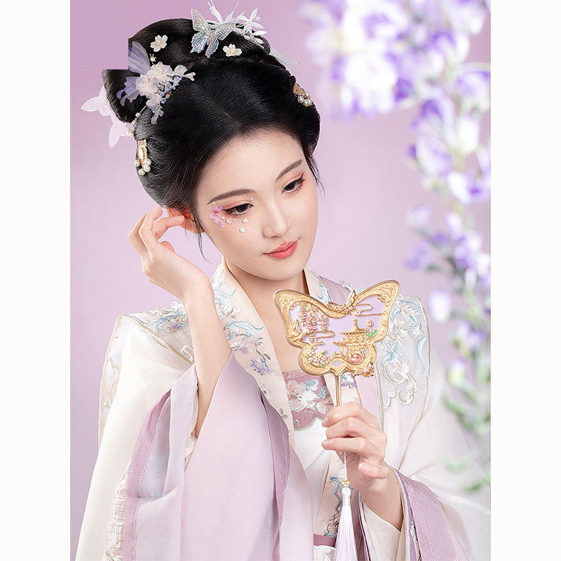 Royal Garden Handle Mirror