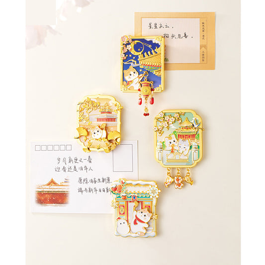 Season Fridge Magnet