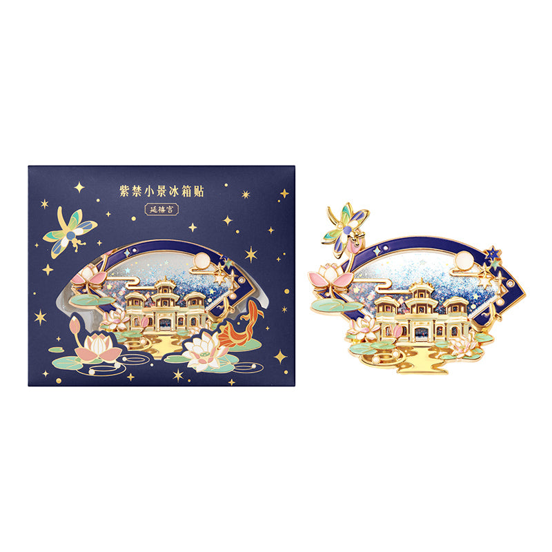 Four season Fridge Magnet