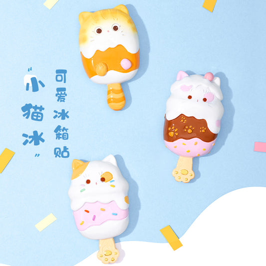 Summer cat Fridge Magnet