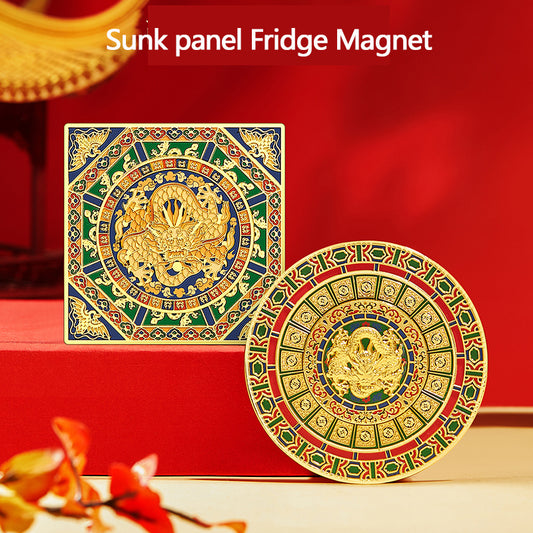 Sunk panel Fridge Magnet