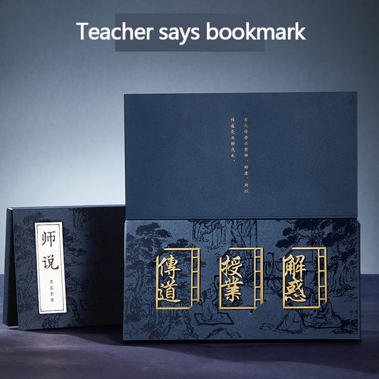 Teacher says bookmark