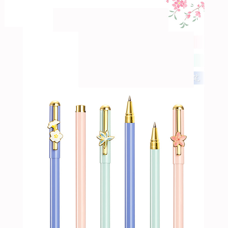 Twelve Flower God Neutral Pen