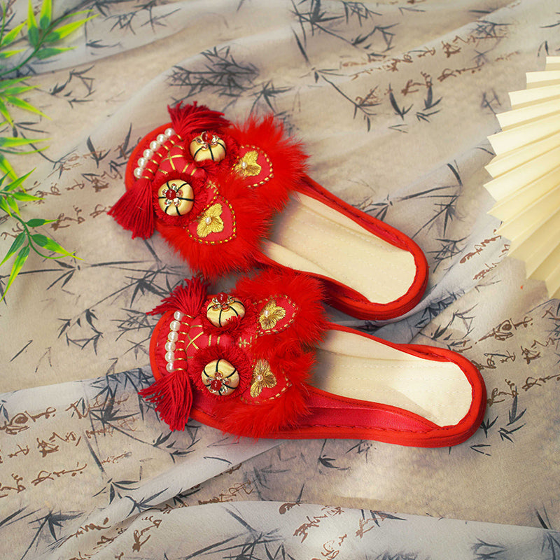 Chinese embroidered tiger shoes