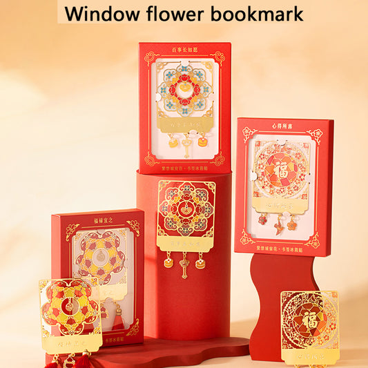 Window flower bookmark