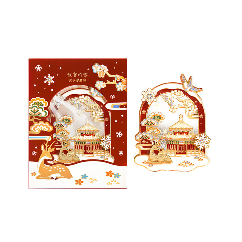 Four season Fridge Magnet