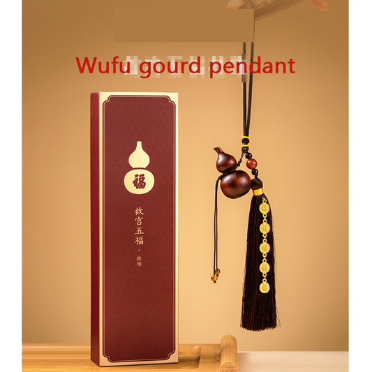 Wufu gourd pendant