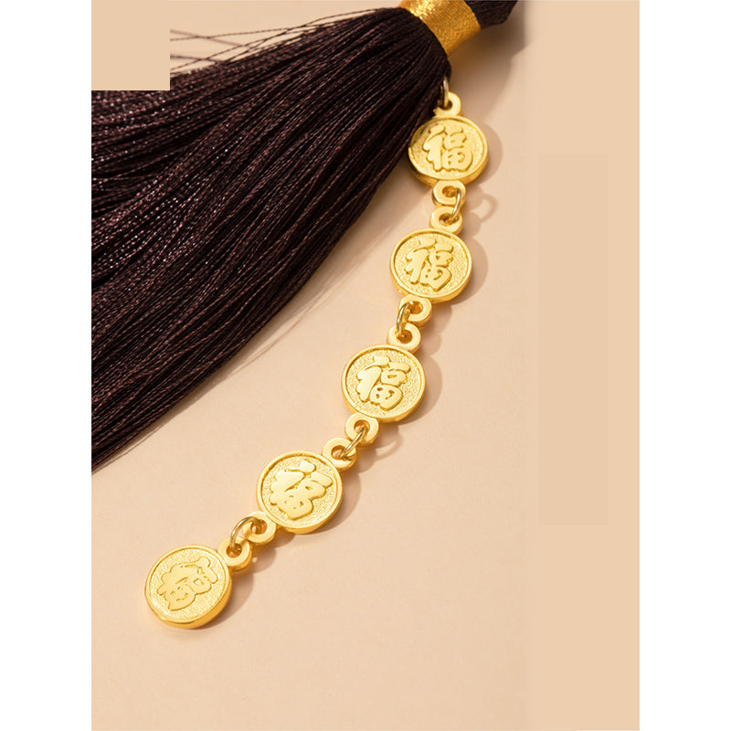 Wufu gourd pendant