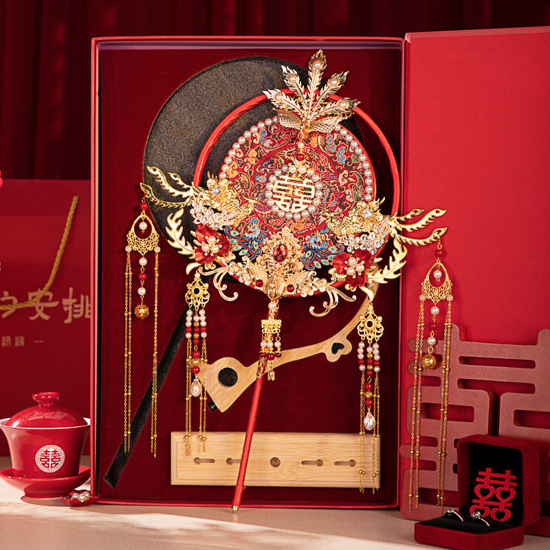 Yao Tao Autumn wedding fan