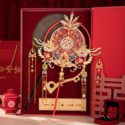 Yao Tao Autumn wedding fan