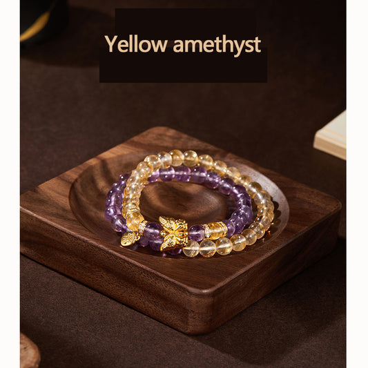 Yellow amethyst