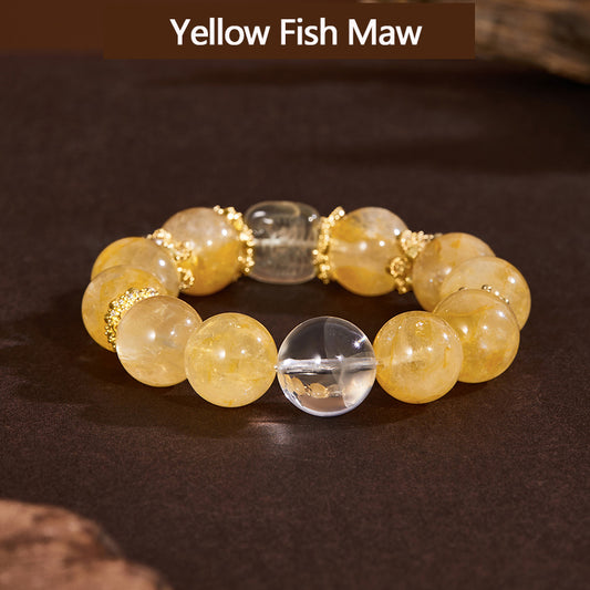 Yellow Fish Maw Bracelet