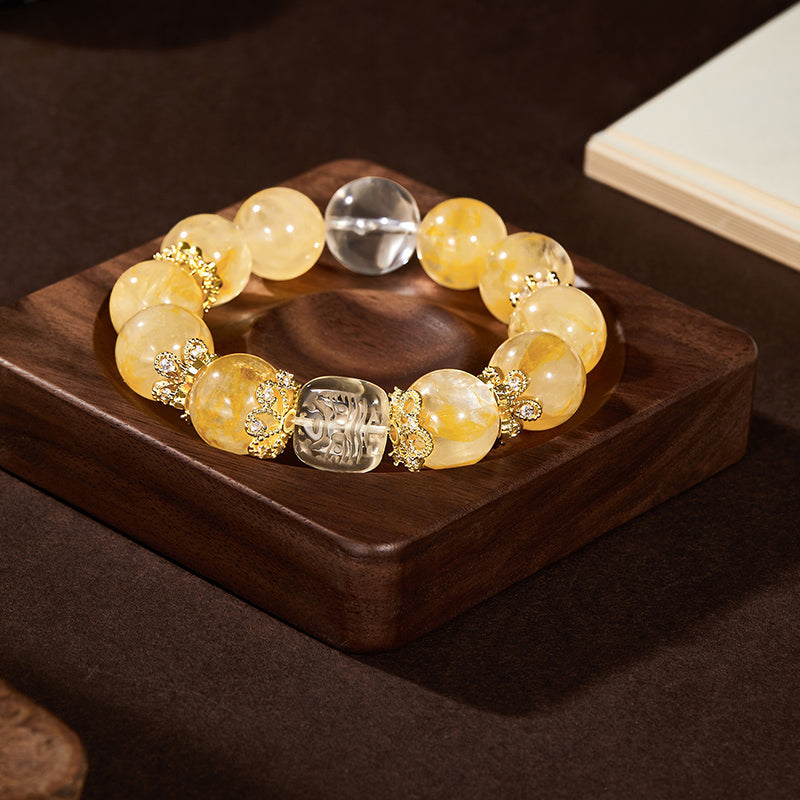 Yellow Fish Maw Bracelet