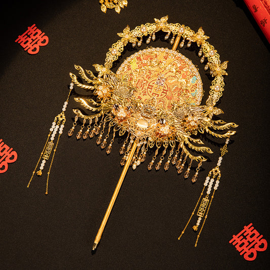 Treat each other with respect like guests wedding fan